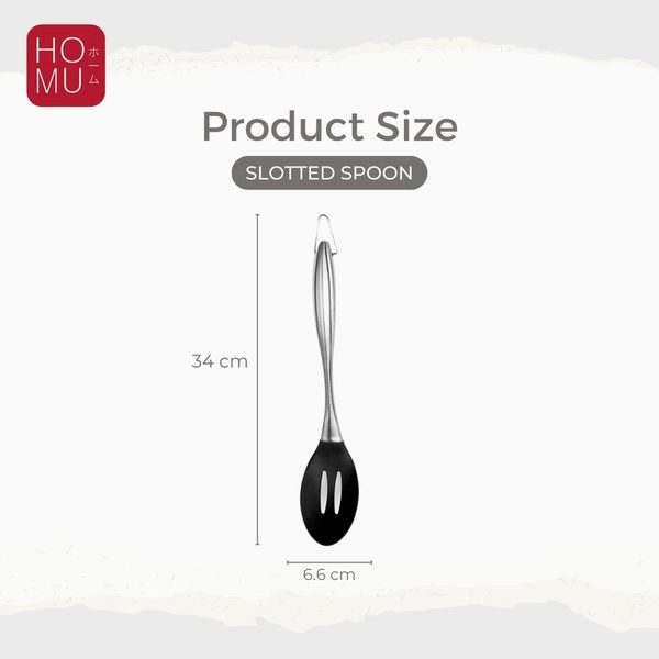HOMU CHORIKIGU SPATULA SUTIL SILIKON KITCHEN UTENSIL SET GAGANG STAINLESS HANDLE SILICONE BPA FREE
