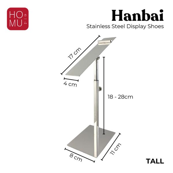 HOMU HANBAI Table Hanger Rak Hanger Display Rak Gantungan Sepatu Premium Bahan Stainless Steel