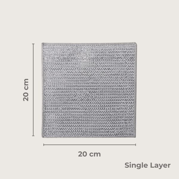 HOMU Kinzo Metallic Dish Scrubber Kain Kawat Penggosok Noda pada Piring Wajan dan Panci Anti Gores